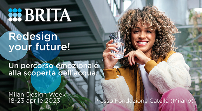 BRITA partecipa alla Milan Design Week con Redesign your future!