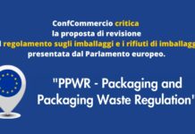 ConfCommercio critica contro il nuovo regolamento europeo sugli imballaggi (PPWR)