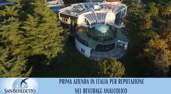 San Benedetto prima azienda in Italia per reputazione nel Beverage analcolico