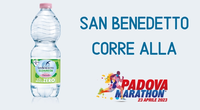 San Benedetto è sponsor ufficiale della Padova Marathon 2023