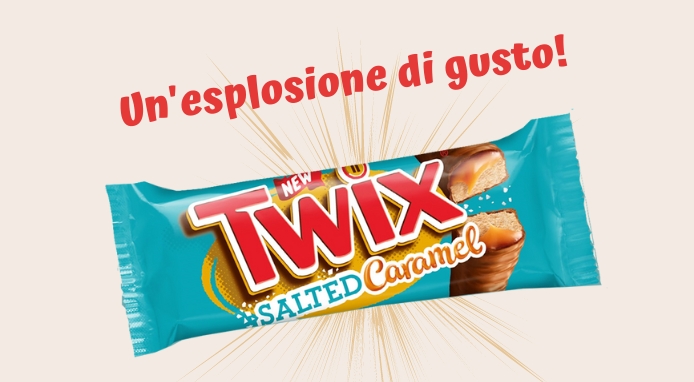 Twix® al caramello salato: una versione da non perdere!