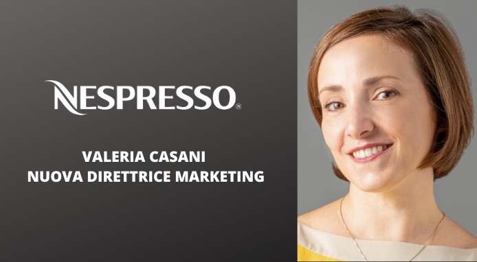 Valeria Casani è la nuova direttrice marketing di Nespresso Italiana
