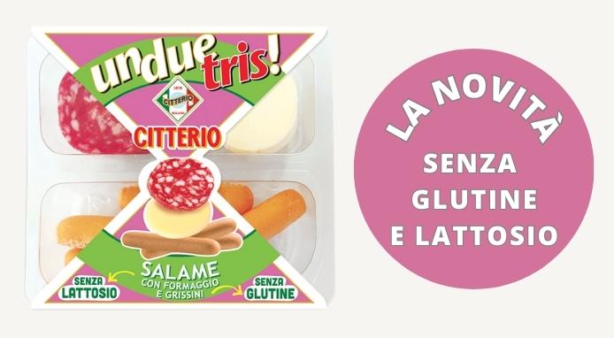 Tra le novità Citterio a TuttoFood, Unduetris! senza glutine e lattosio