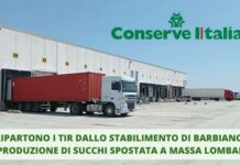 Conserve Italia: la produzione a Massa Lombarda e da Barbiano ripartono i tir