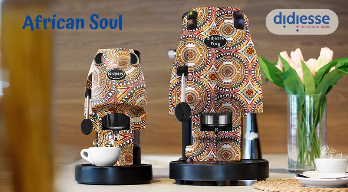 Didiesse: African Soul, la macchina espresso ispirata ai colori dell’Africa
