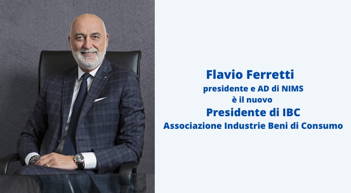 Flavio Ferretti, presidente e AD di Nims, è il nuovo presidente di IBC