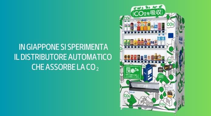 In Giappone i distributori automatici aspirano l’anidride carbonica