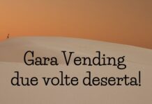 La gara vending deserta due volte nonostante il ritocco del canone