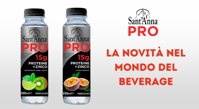 Sant’Anna PRO una grande novità nel mondo del Beverage