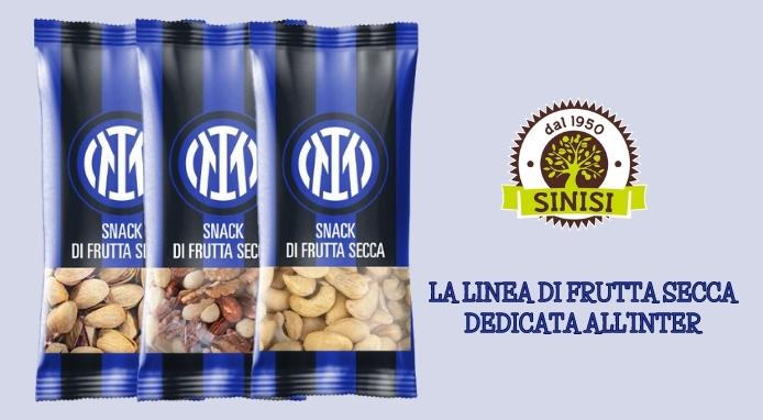 Sinisi srl dedica una linea di frutta secca monodose all’Inter