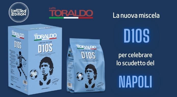 Caffè Toraldo celebra lo scudetto del Napoli con la nuova miscela D10S