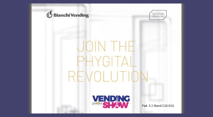 Bianchi Vending a Vending Show Paris con la sua rivoluzione Phygital