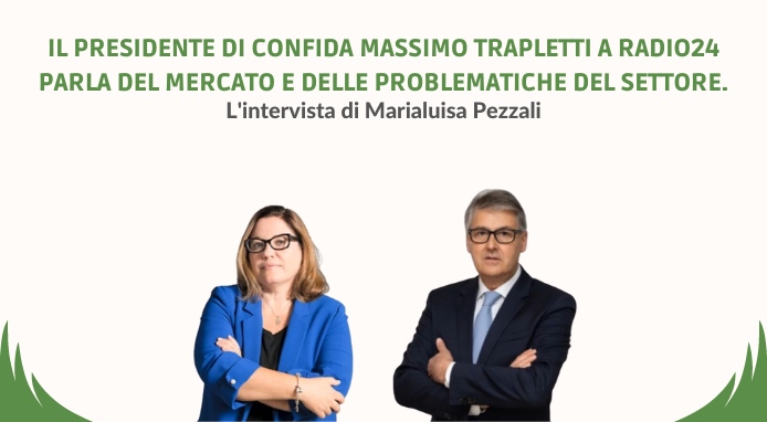 Il presidente di CONFIDA Trapletti a Radio24 parla del mercato del Vending