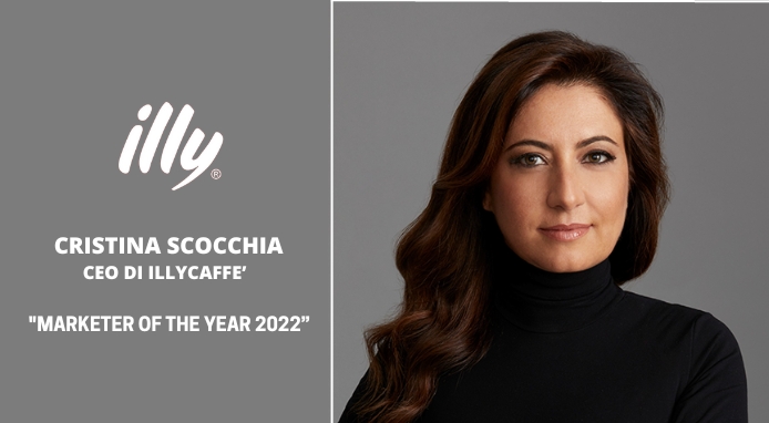 Cristina Scocchia, Ceo di illycaffe’, è “Marketer Of The Year 2022” per la Società Italiana Marketing