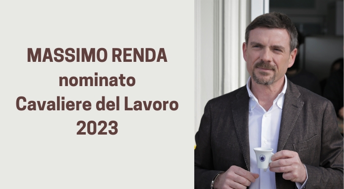Caffè Borbone: Massimo Renda nominato Cavaliere del Lavoro 2023