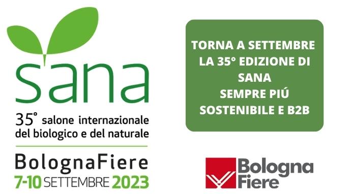 Arriva SANA 2023 con un’edizione sempre più internazionale e B2B