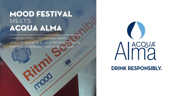 Acqua Alma partecipa alla IX edizione del Mood Festival con lo slogan “No Mood 4 Plastic”