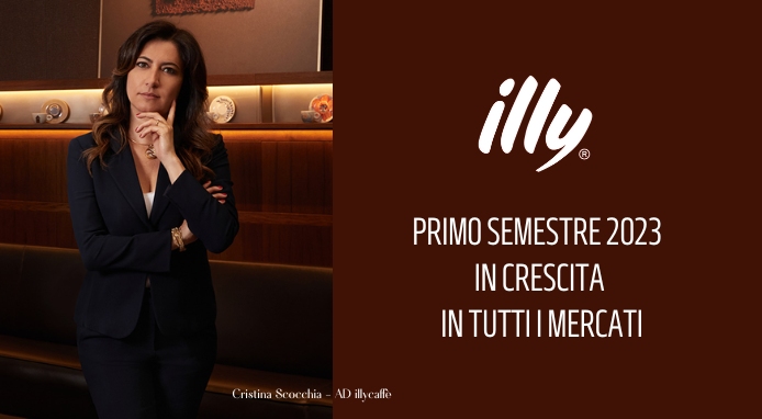 illycaffè: nel 1° semestre 2023 risultati in crescita in tutti i principali mercati