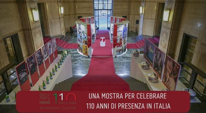 Nestlé: per i 110 anni in Italia l’esposizione dedicata a Baci Perugina e S.Pellegrino