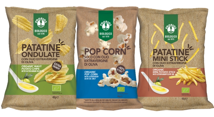 Le nuove chips e i popcorn Probios: il guilty pleasure dell’estate 2023