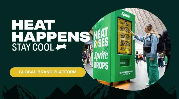 La Sprite “Heat Happens” vending machine calma gli animi della Generazione Z