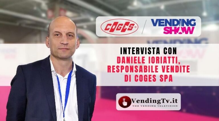 Vending Show Paris 2023: l’intervista di VendingTv con Daniele Ioriatti di COGES SpA