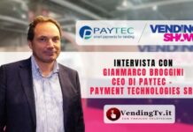 Vending Show Paris 2023: l’intervista di VendingTv con Gianmarco Broggini di Paytec-Payment Technologies srl