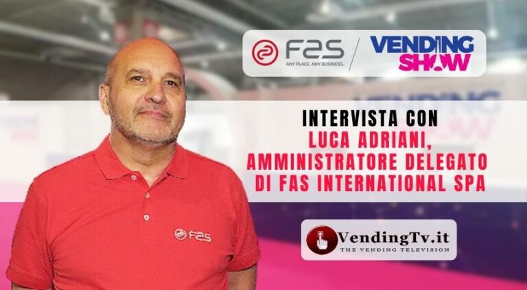 Vending Show Paris 2023: l’intervista di VendingTv con Luca Adriani di FAS International