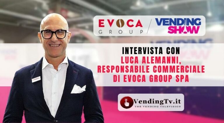 Vending Show Paris 2023: l’intervista di VendingTv con Luca Alemanni di EVOCA GROUP SpA