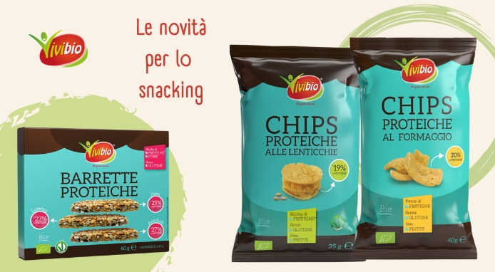 VIVIBIO presenta la nuova linea ricca di proteine vegetali