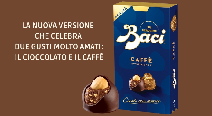 Arrivano i BACI CAFFÈ, la nuova creazione di Perugina