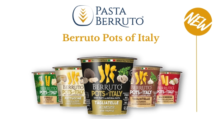 Berruto “Pots of Italy”: l’innovazione italiana che celebra la cultura della pasta