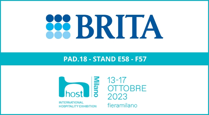 HOST 2023: l’anteprima di BRITA