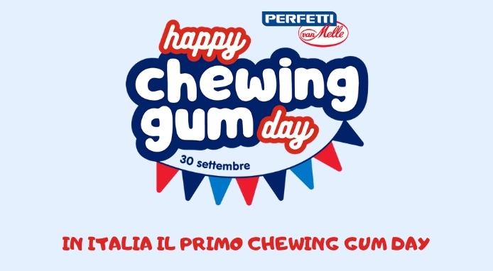 Il 30 settembre arriva anche in Italia il Chewing Gum Day