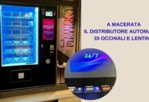 A Macerata il distributore automatico di occhiali e lenti a contatto