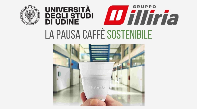 Grazie ai d.a. di Gruppo Illiria, la pausa caffè dell’Ateneo di Udine è sostenibile