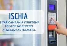 Il Tar Campania rigetta la richiesta dei gestori dei negozi automatici di Ischia