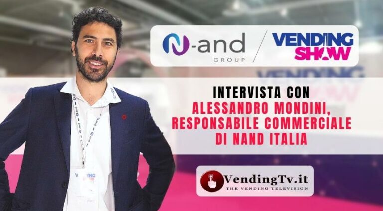 Vending Show Paris 2023: l’intervista di VendingTv con Alessandro Mondini di Nand Italia