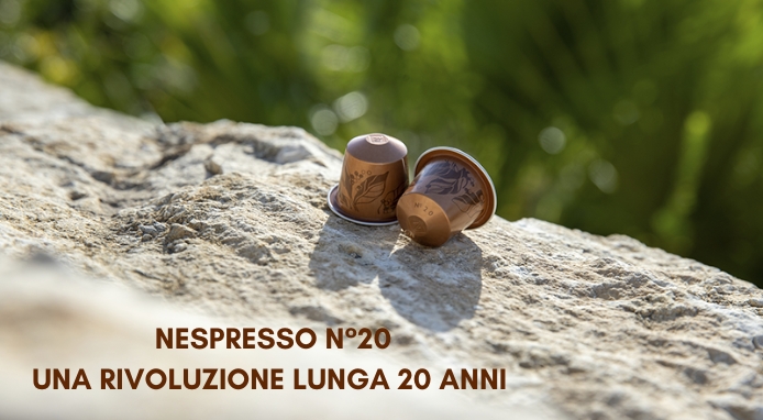 Nespresso presenta Nespresso N°20 frutto di un lavoro di ricerca lungo 20 anni