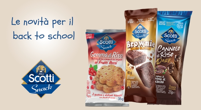 Riso Scotti Snack: le novità di settembre per un ritorno alla routine col sor…riso Riso Scotti Snack: le novità di settembre per un ritorno alla routine col sor…riso