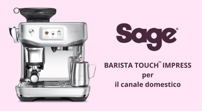 Barista Touch™ Impress di SAGE per espresso e cappuccino veg