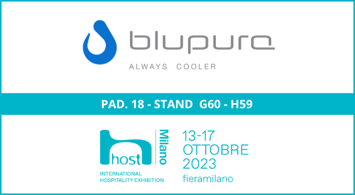 HOST 2023: l’anteprima di Blupura