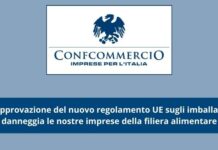 ConfCommercio critica il nuovo regolamento UE sugli imballaggi
