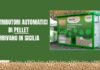 Arriva in Sicilia il distributore automatico di pellet