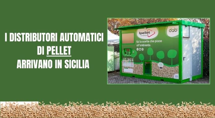 Arriva in Sicilia il distributore automatico di pellet