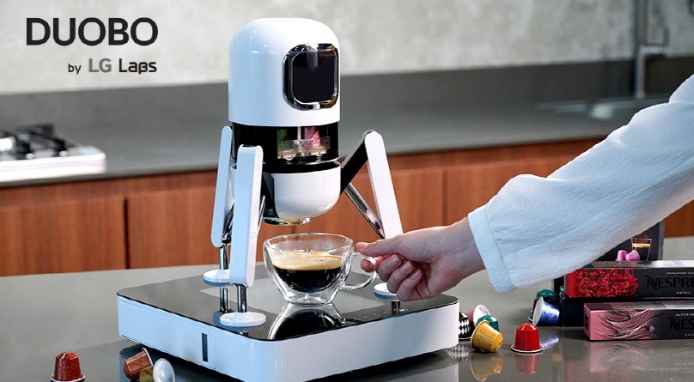 DUOBO by LG Labs: la macchina per il caffè che viene dallo spazio