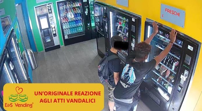 Atti vandalici ai distributori di E&S Vending: la reazione del gestore