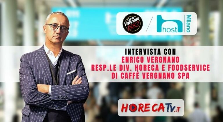 Host 2023: l’intervista di HorecaTv con Enrico Vergnano di Caffè Vergnano SpA
