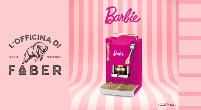 Faber Coffee Machines lancia a Host la limited edition Barbie
