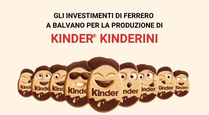 Per la produzione dei Kinder® Kinderini Ferrero investe ancora su Balvano